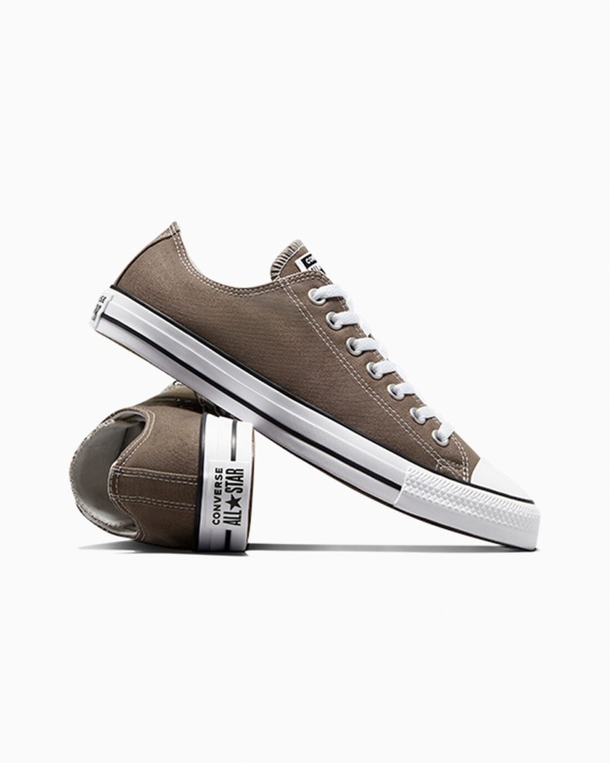 Zapatillas Bajas Converse Chuck Taylor All Star Classic Mujer Gris Oscuro | PE W40P87